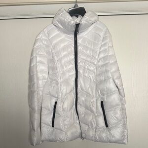 🆕Sam Edelman Women's Quilted White Puffer Jacket
